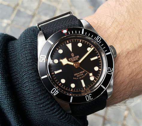 tudor black bat replica|tudor black bay blue.